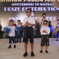 Students performing at the annual function