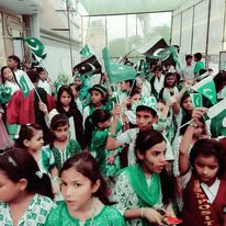 Independence Day celebration at school