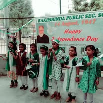 Independence Day celebration at school