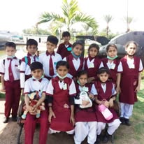 Picnic day students from Rakhshinda